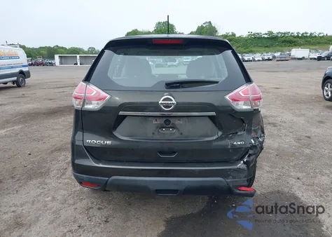 2015 Nissan Rogue S from USA, damaged, VIN KNMAT2MV0FP524083